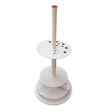 Load image into Gallery viewer, Pipette Stand Vertical Molded in Polypropylene 28 Place (Pack of 1)
