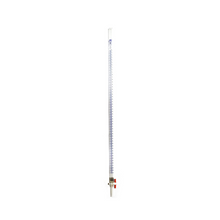Load image into Gallery viewer, Burette Acrylic Graduated with PTFE Stopcock, 50 ml, 0.10 ml Graduation (Pack of 1)
