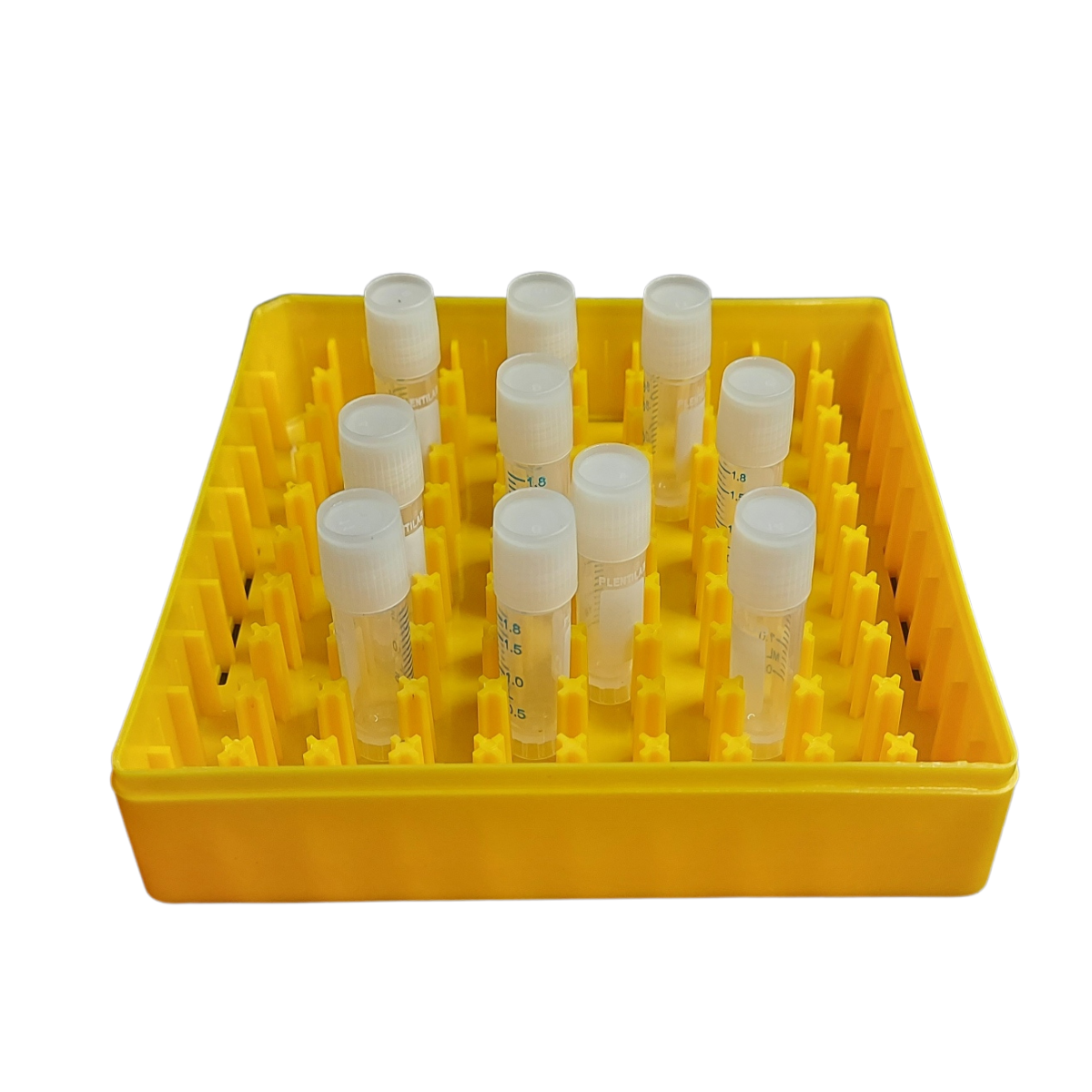 Cryo Box Polycarbonate Freezer Boxes, Vial Rack, Freezer Storage, 9 x ...