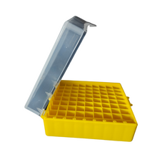 Load image into Gallery viewer, Cryo box (PP) 81 places for 1ml and 1.8ml cryo vials, Cryo Box Vial Rack, Freezer Storage Fit for 2 ml Cryo storage Freezing Box (Pack of 1)
