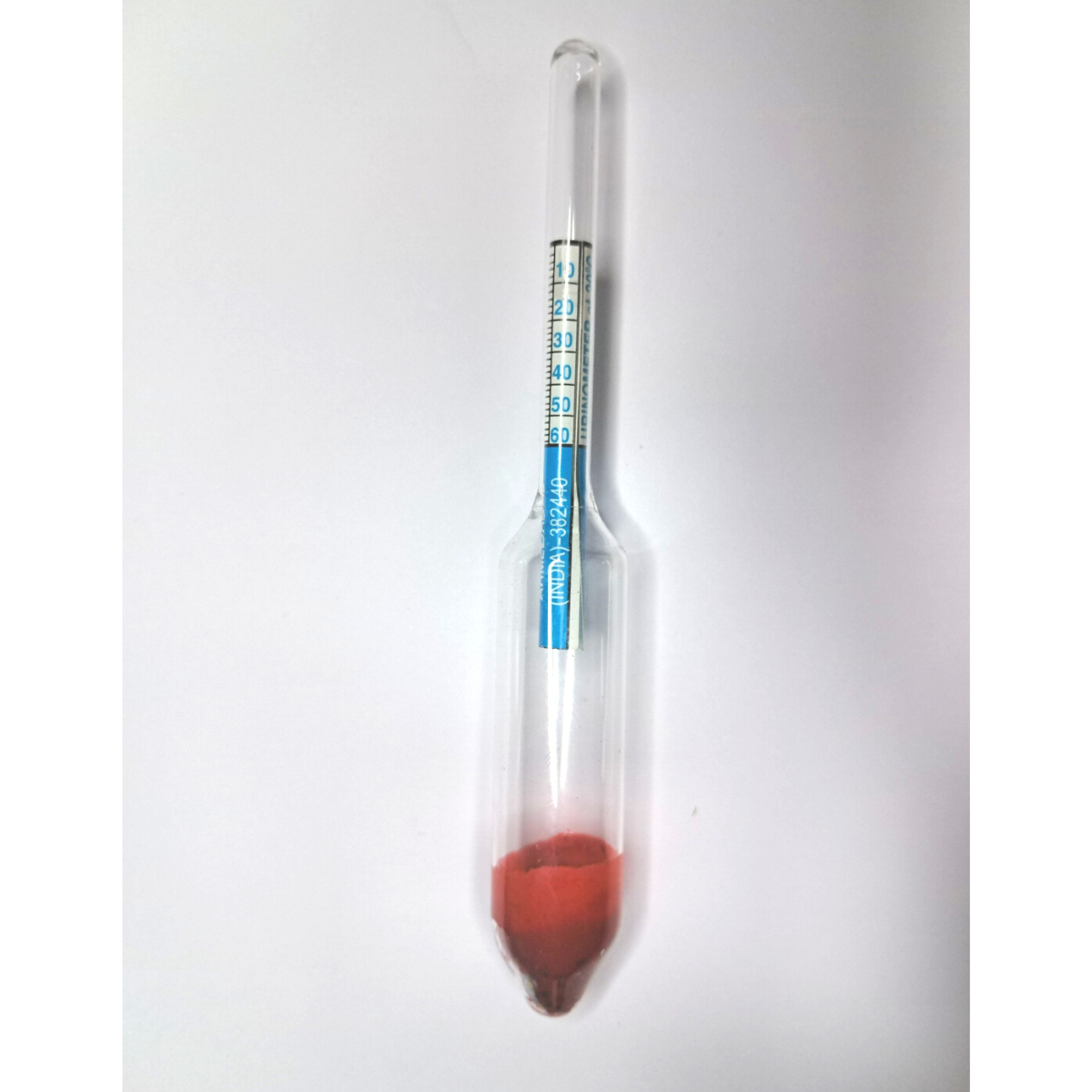 Urinometer with Glass jar or cup for determining urine specific gravit ...