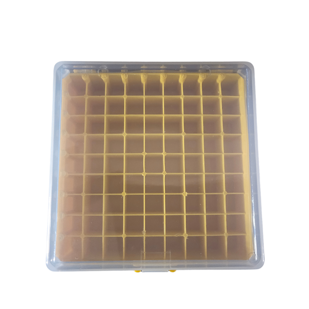 Cryo box (PP) 81 places for 1ml and 1.8ml cryo vials, Cryo Box Vial Ra ...