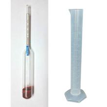 Load image into Gallery viewer, Lactometer with 100 ml measuring cylinder for milk Testing Milk Purity Tester (Pack of 1)
