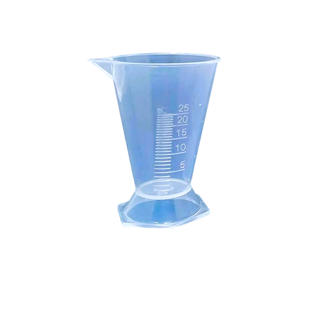 Conical Measure or Measuring Beaker Moulded in polypropylene,  For measure liquid 25 ml 1 pcs