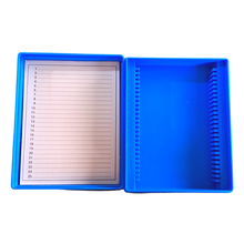 Load image into Gallery viewer, Microscope Slide Box For 25 Slides (Pack of 1)
