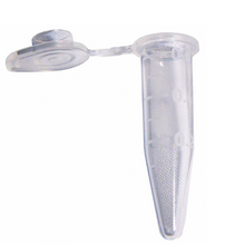 Load image into Gallery viewer, Micro Centrifuge Tube Polypropylene made with Hinged Lid 0.5 ml Conical Bottom Graduated - Pack of 500 Pieces
