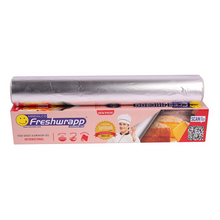 Load image into Gallery viewer, Hindalco Aluminium Foil 18 micron Paper/foil paper for Kitchen/Eco-Friendly Freshwrapp Aluminium Foil Food wrap/Bacteria Resistant/Disposable/Food Parcel 1 KG_Silver-Combo Pack of 1
