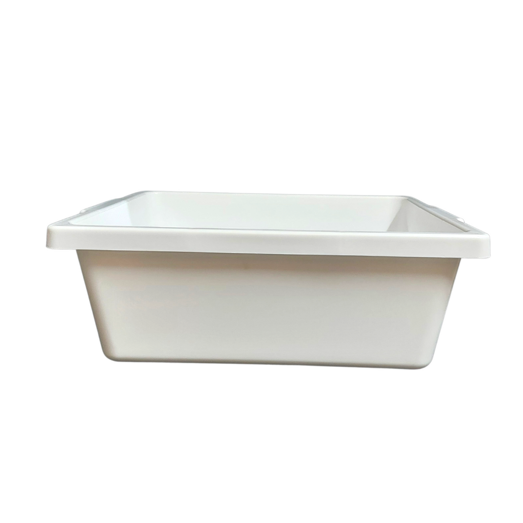 Utility Tray molded in polypropylene Plastic For Laboratory Size 540 mm X 435 mm X 130 mm (Pack of 1)